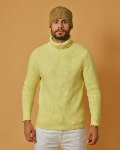 La Piscine Paris Pull clair en laine mélangée Wool & Co*Homme Pulls & Gilets