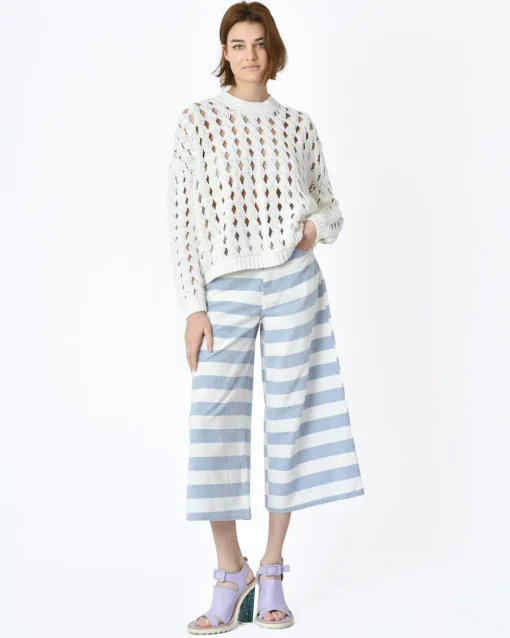 La Piscine Paris Pull maille ajourée Alexander Mcqueen*Femme Pulls & Cardigans