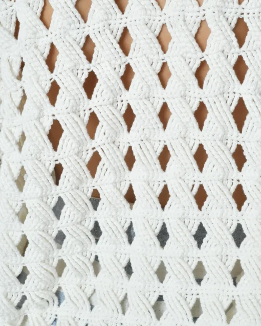 La Piscine Paris Pull maille ajourée Alexander Mcqueen*Femme Pulls & Cardigans