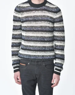 La Piscine Paris Pull maille ajourée Ly Adams*Homme Pulls & Gilets