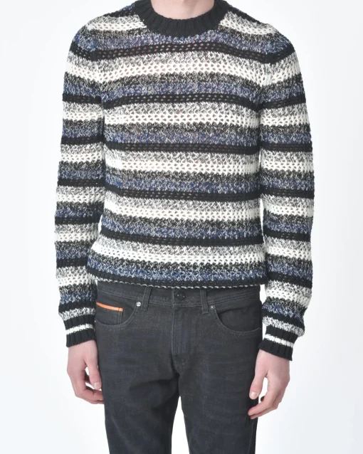La Piscine Paris Pull maille ajourée Ly Adams*Homme Pulls & Gilets