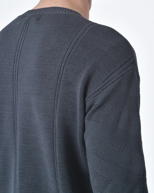 La Piscine Paris Pull maille motif lignes Daniele Fiesoli*Homme Pulls & Gilets