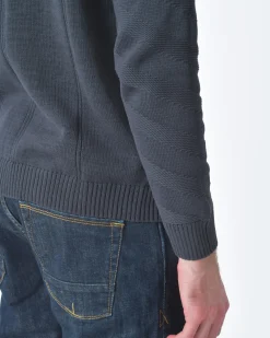 La Piscine Paris Pull maille motif lignes Daniele Fiesoli*Homme Pulls & Gilets