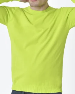 La Piscine Paris Pull maille fluo Woolgroup*Homme Pulls & Gilets
