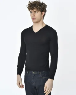 La Piscine Paris Pull maille V Vneck*Homme Pulls & Gilets