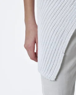 La Piscine Paris Pull maille épaisse asymétrique Isabel Benenato*Femme Pulls & Cardigans