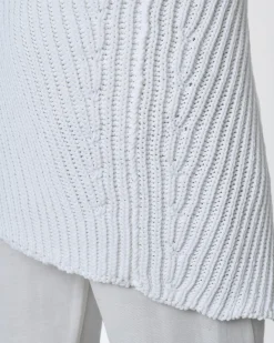 La Piscine Paris Pull maille épaisse asymétrique Isabel Benenato*Femme Pulls & Cardigans