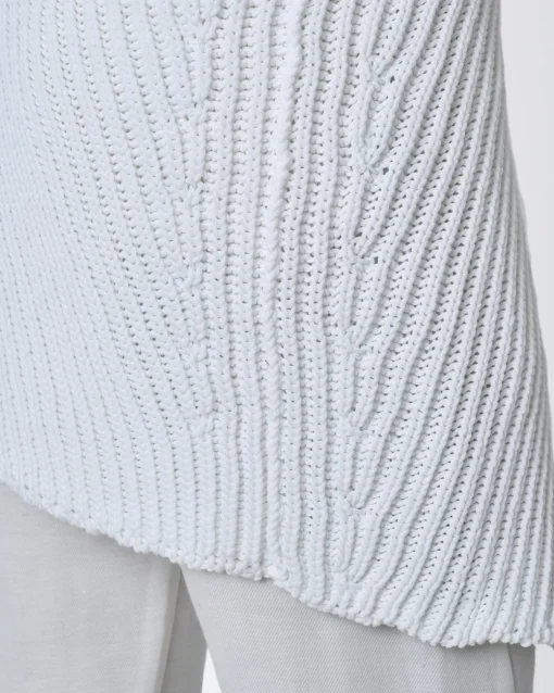 La Piscine Paris Pull maille épaisse asymétrique Isabel Benenato*Femme Pulls & Cardigans