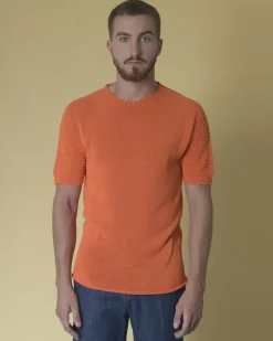 La Piscine Paris Pull manches courtes en coton mélangé Daniele Fiesoli*Homme Pulls & Gilets
