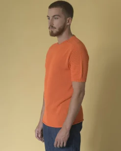 La Piscine Paris Pull manches courtes en coton mélangé Daniele Fiesoli*Homme Pulls & Gilets
