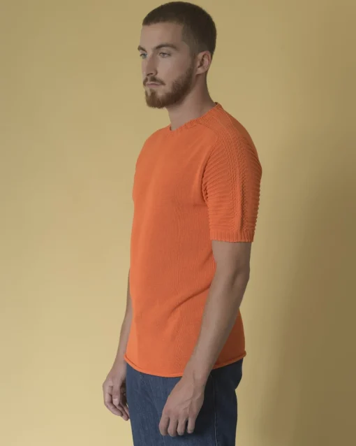 La Piscine Paris Pull manches courtes en coton mélangé Daniele Fiesoli*Homme Pulls & Gilets