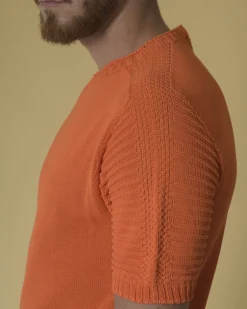 La Piscine Paris Pull manches courtes en coton mélangé Daniele Fiesoli*Homme Pulls & Gilets