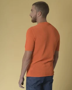 La Piscine Paris Pull manches courtes en coton mélangé Daniele Fiesoli*Homme Pulls & Gilets