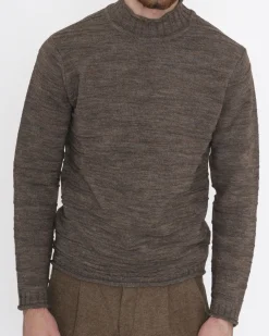 La Piscine Paris Pull col cheminée en laine Vneck*Homme Pulls & Gilets