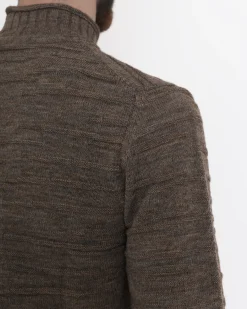 La Piscine Paris Pull col cheminée en laine Vneck*Homme Pulls & Gilets