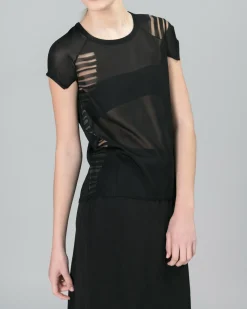 La Piscine Paris Pull en maille fine ajourée Chacok*Femme Pulls & Cardigans