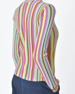 La Piscine Paris Pull rayé multicolore Forte Forte*Femme Pulls & Cardigans