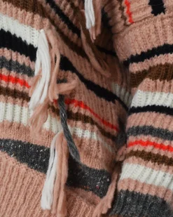 La Piscine Paris Pull à rayures col en v Maison Flâneur*Femme Pulls & Cardigans