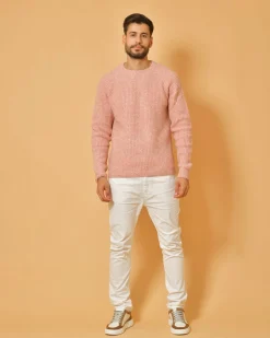 La Piscine Paris Pull clair en laine mélangée Wool & Co*Homme Pulls & Gilets