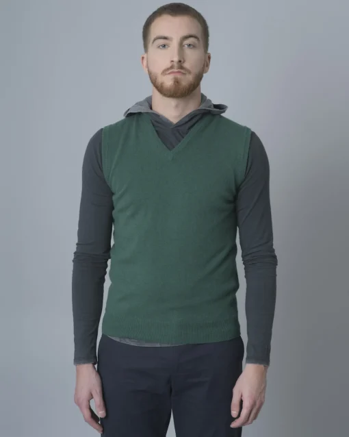 La Piscine Paris Pull sans manche Figini Cashmere*Homme Pulls & Gilets