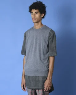 La Piscine Paris Pull sans manches en laine Pal Zileri*Homme Pulls & Gilets