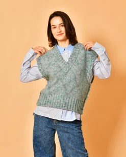 La Piscine Paris Pull sans manches en laine mélangée Chloé Stora*Femme Pulls & Cardigans