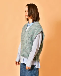 La Piscine Paris Pull sans manches en laine mélangée Chloé Stora*Femme Pulls & Cardigans