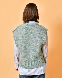 La Piscine Paris Pull sans manches en laine mélangée Chloé Stora*Femme Pulls & Cardigans