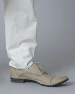 La Piscine Paris Richelieu en cuir velour Premiata*Homme Chaussures