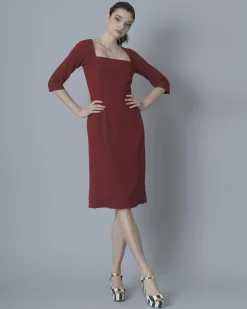 La Piscine Paris Robe à col carré Dolce & Gabbana*Femme Robes