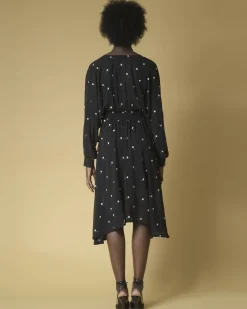 La Piscine Paris Robe à plis et broderies fleuries Idano*Femme Robes