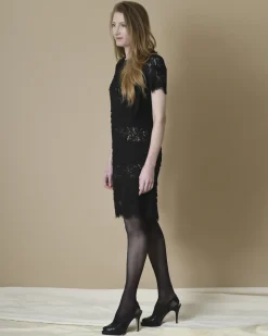 La Piscine Paris Robe à plis et dentelle Edward Achour*Femme Robes