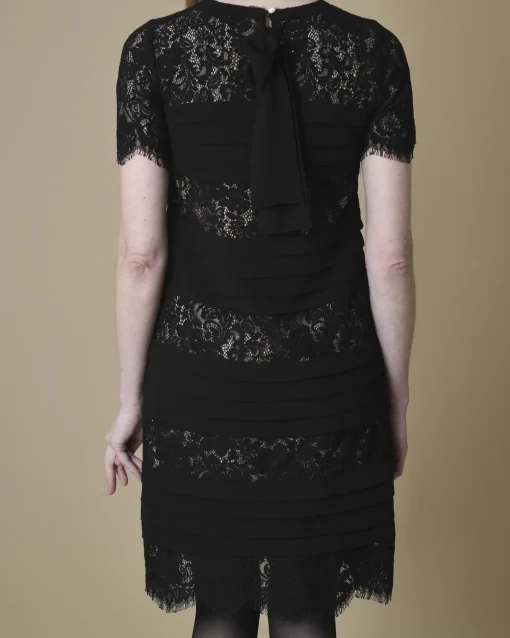 La Piscine Paris Robe à plis et dentelle Edward Achour*Femme Robes