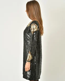 La Piscine Paris Robe à sequins et broderies Clips*Femme Robes
