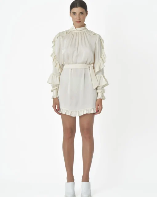 La Piscine Paris Robe à volants Edward Achour*Femme Robes