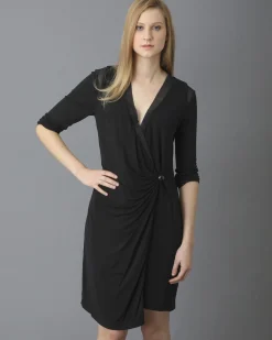 La Piscine Paris Robe asymétrique à fronces et ornement Emanuel Ungaro*Femme Robes