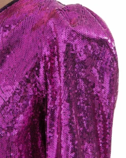 La Piscine Paris Robe asymétrique à sequins*Femme Robes