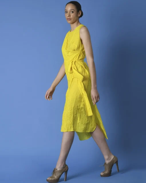La Piscine Paris Robe asymétrique en soie Ter Et Bantine*Femme Robes