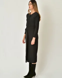 La Piscine Paris Robe avec épaulettes et plis Malloni*Femme Robes