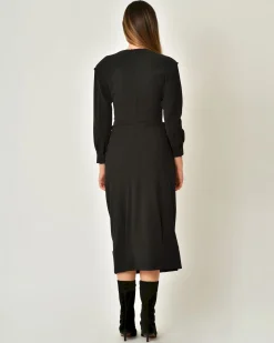 La Piscine Paris Robe avec épaulettes et plis Malloni*Femme Robes