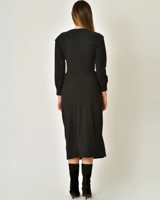 La Piscine Paris Robe avec épaulettes et plis Malloni*Femme Robes