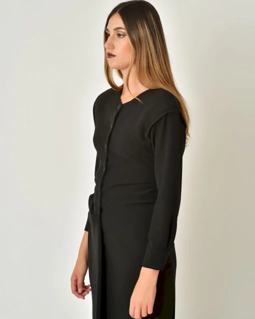 La Piscine Paris Robe avec épaulettes et plis Malloni*Femme Robes
