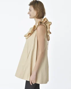 La Piscine Paris Robe col danseuse à volant Edward Achour*Femme Robes