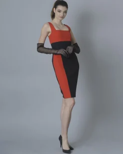 La Piscine Paris Robe bicolore Fausto Puglisi*Femme Robes