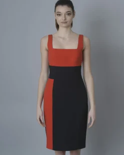 La Piscine Paris Robe bicolore Fausto Puglisi*Femme Robes