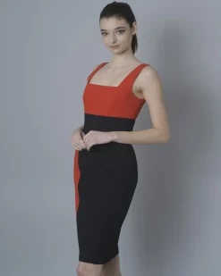 La Piscine Paris Robe bicolore Fausto Puglisi*Femme Robes