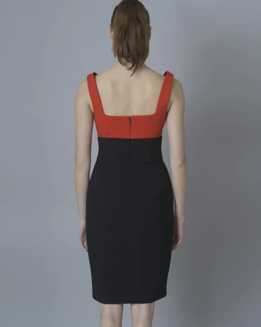 La Piscine Paris Robe bicolore Fausto Puglisi*Femme Robes