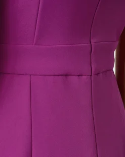 La Piscine Paris Robe bi-matière avec jupe plissée Malloni*Femme Robes