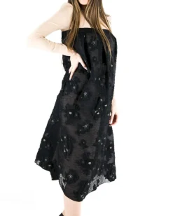 La Piscine Paris Robe bi-matière en jacquard Laviniaturra*Femme Robes