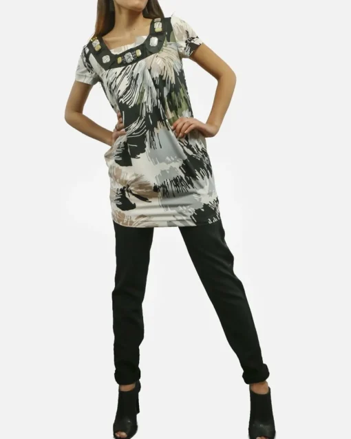 La Piscine Paris Robe he à motifs Gaowei Xinzhan (GX)*Femme Robes
